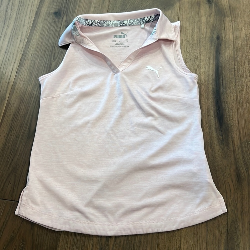Puma Golf Girls XS 6/7 Pink NWOT